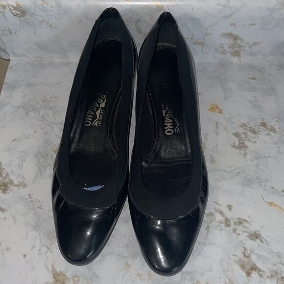 Salvatore Ferragamo Black Wedges - Picture 4 of 8